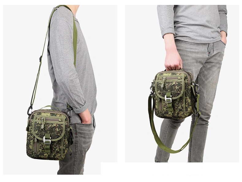 New Outdoor Russian Camouflage Men&prime; S One Shoulder Diagonal Bag 600d Oxford Waterproof and Wear Resistant