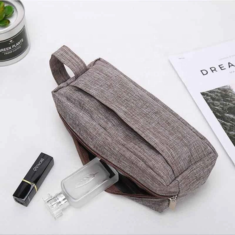 600d Two Tone Factory Directly Made Men&prime;s Shaving Wash Bag Travel Toiletry Made in China for Wholesale