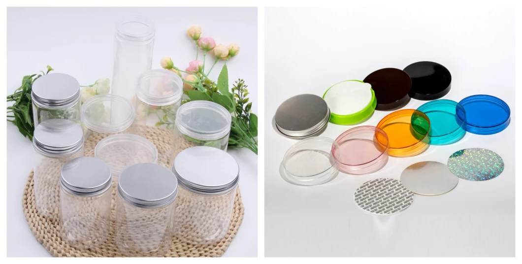 250ml Empty Plastic Pet Cosmetic Jar with Plastic Lid