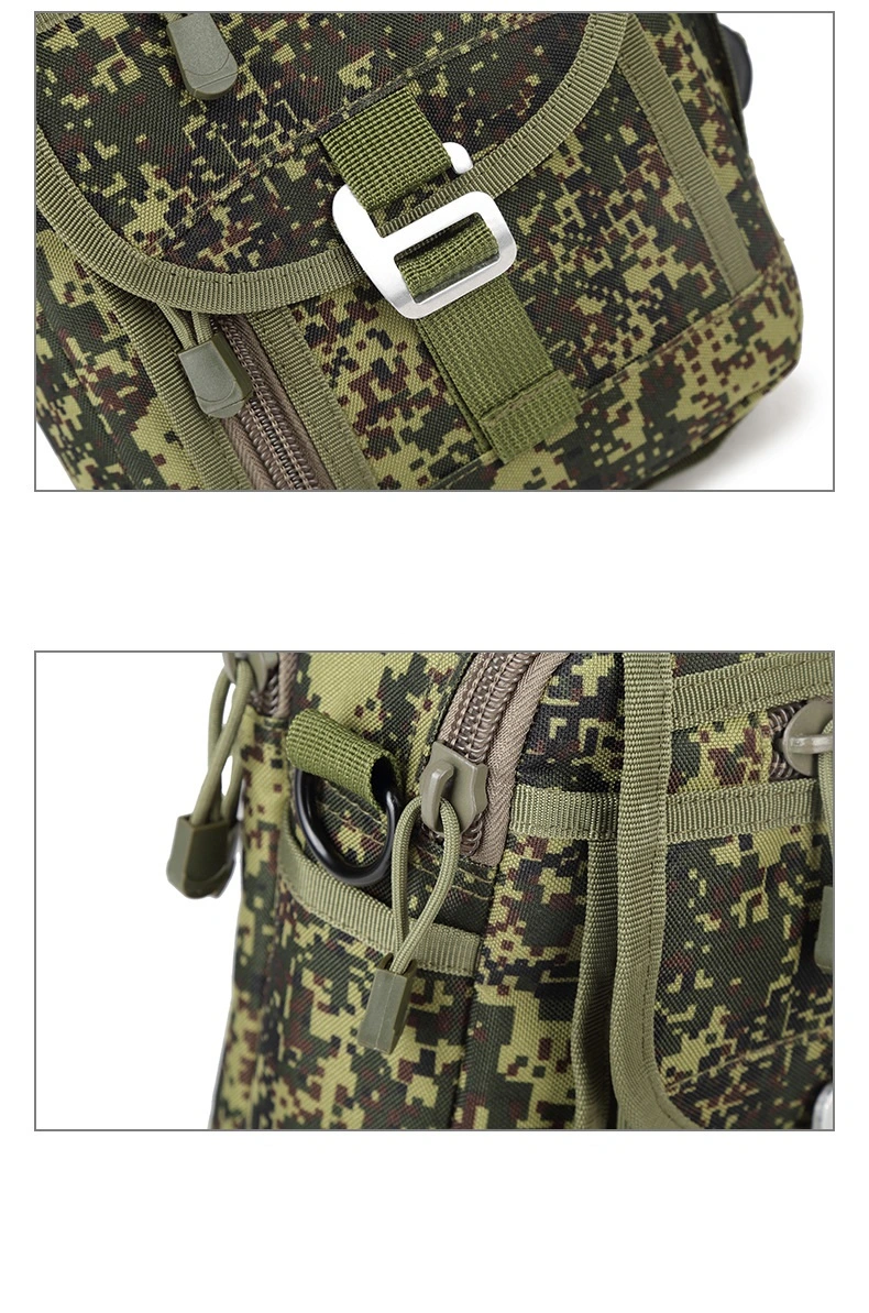 New Outdoor Russian Camouflage Men&prime; S One Shoulder Diagonal Bag 600d Oxford Waterproof and Wear Resistant