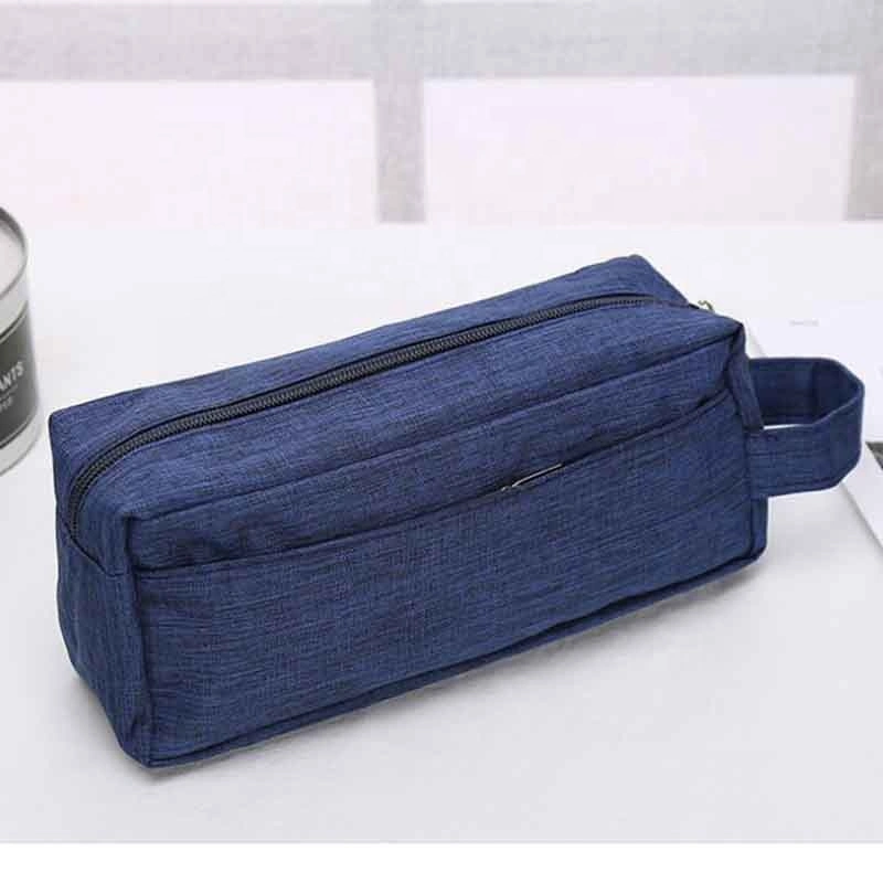 600d Two Tone Factory Directly Made Men&prime;s Shaving Wash Bag Travel Toiletry Made in China for Wholesale